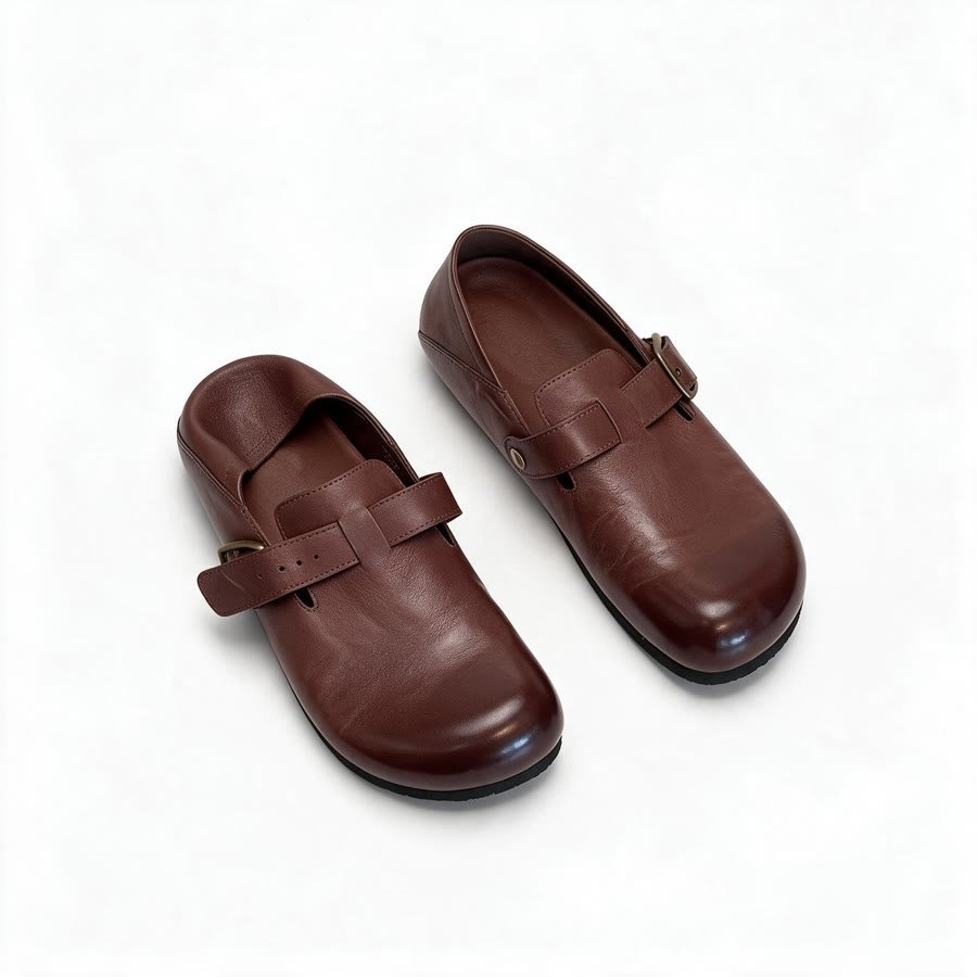 Tan Birken Mule